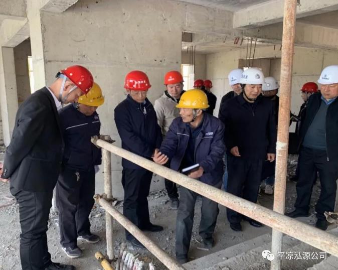 市應急管理局檢查泓源公司在建項目安全生產工作(圖2) 市應急管理局檢查泓源公司在建項目安全生產工作(圖2)