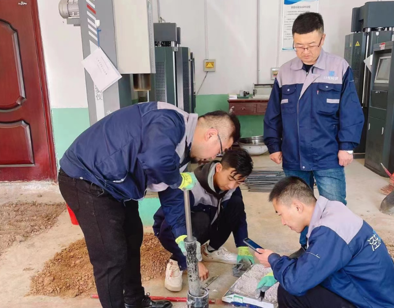 市產(chǎn)投集團涇東設(shè)計公司參與2022年全市水利工程質(zhì)量抽檢(圖6) 市產(chǎn)投集團涇東設(shè)計公司參與2022年全市水利工程質(zhì)量抽檢(圖6)